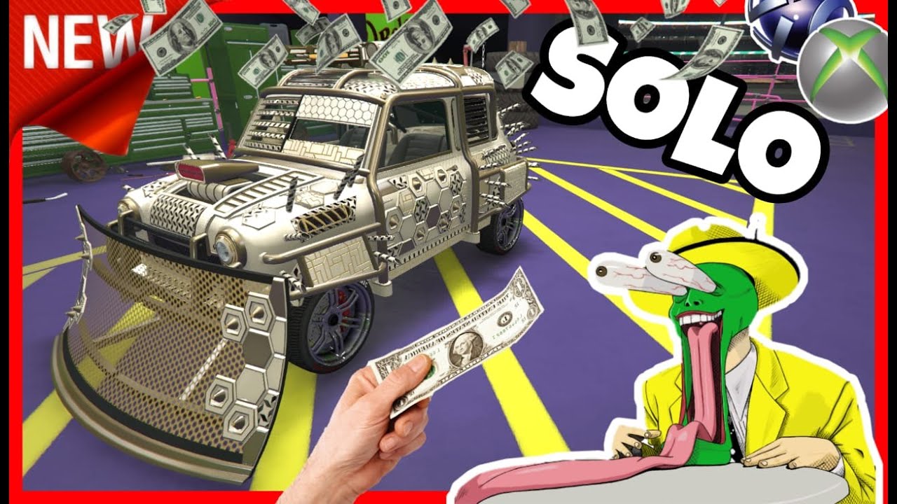 🤑BRAND NEW🤑 SOLO DUPLICAÇÃO DETALHADO 100% FULL TUTORIAL PARA SER MILIONARIO NO GTA PS4/5 XB1/SX