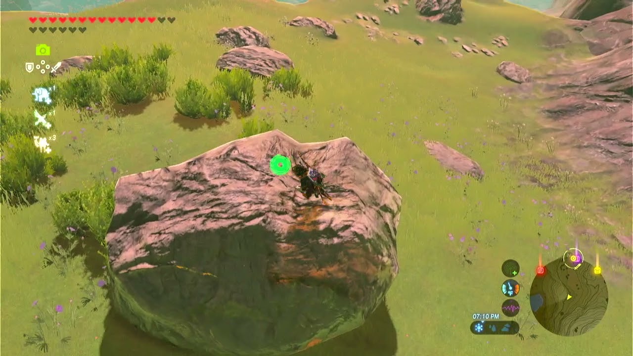 Defeating all types of Talus in The Legend of Zelda: Breath of the Wild (no damage)