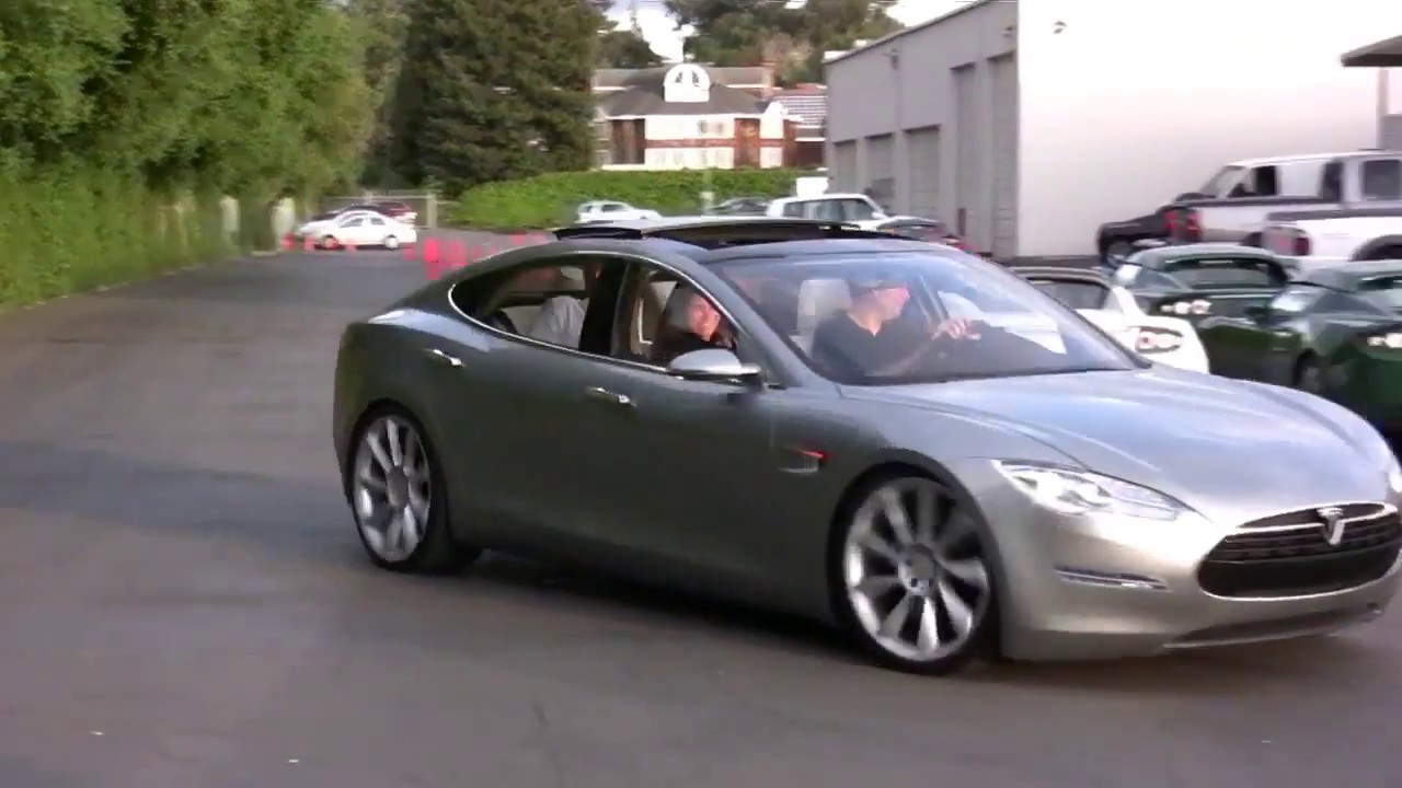 First Tesla Model S Prototype Unveiling in April 2009