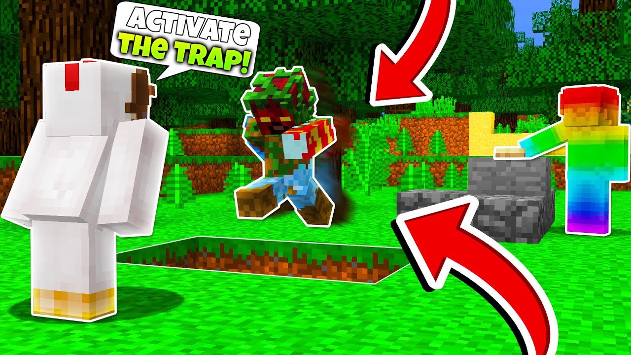 Minecraft Steve Saga - TRAPPING ELEMENTAL STEVE