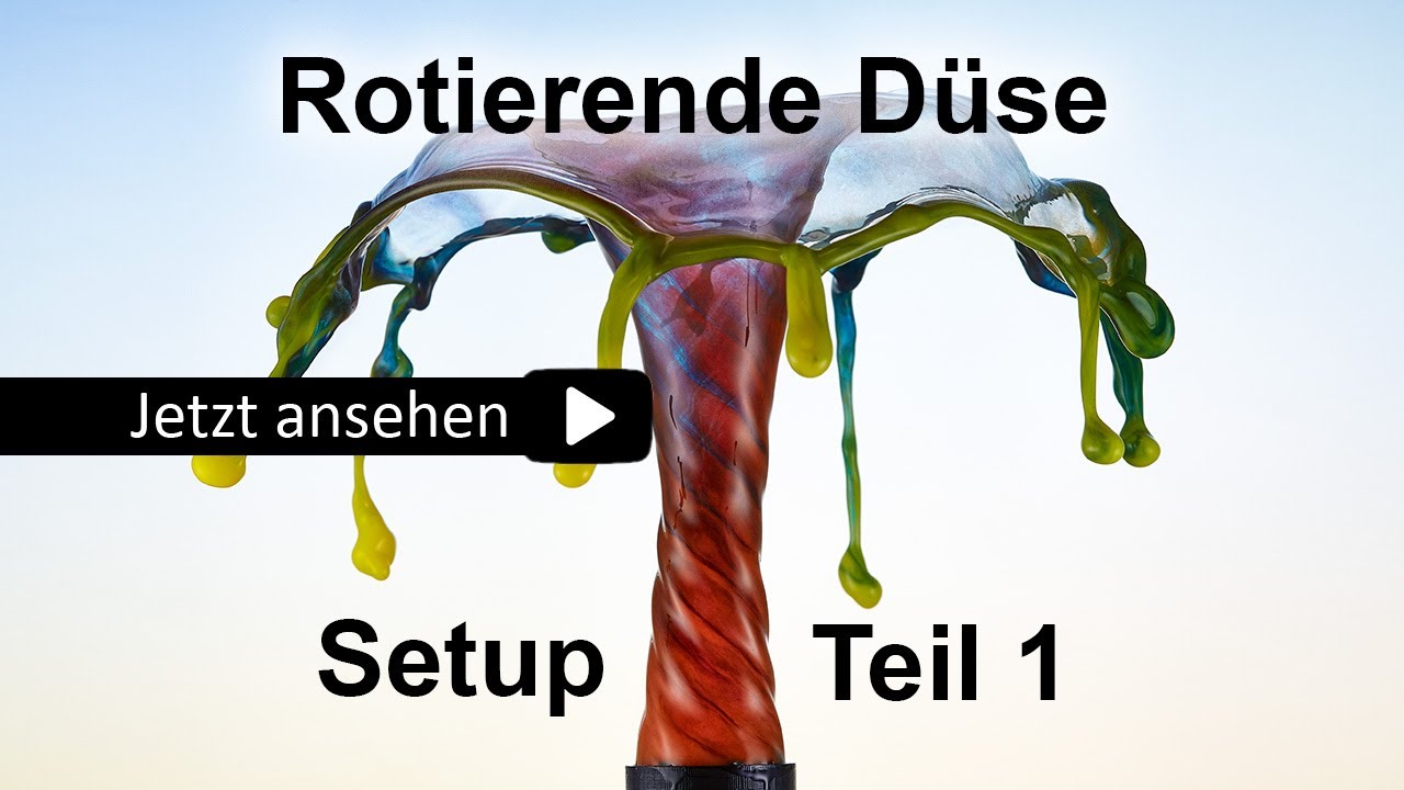 Rotierende Düse Teil 1/3