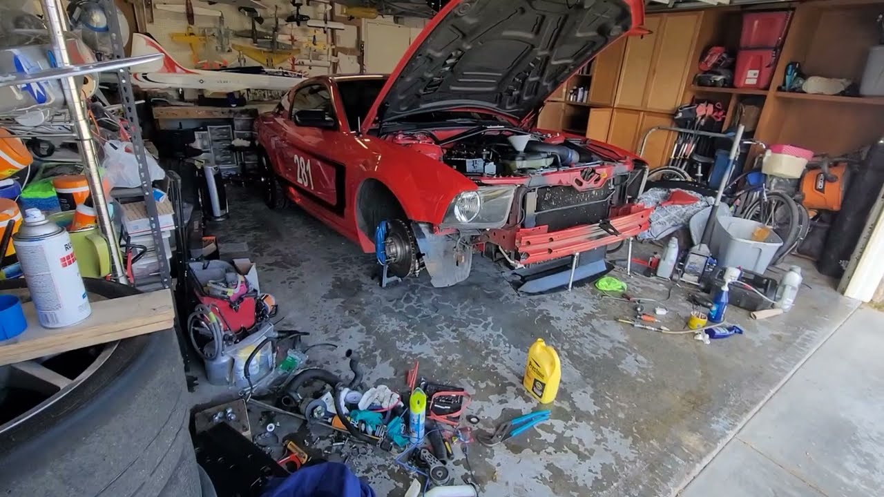4.6 3V ELECTRIC STEERING CONVERSION AND MEZIERE ELECTRIC WATER PUMP INSTALL...*TEST DRIVE BOIIIII*