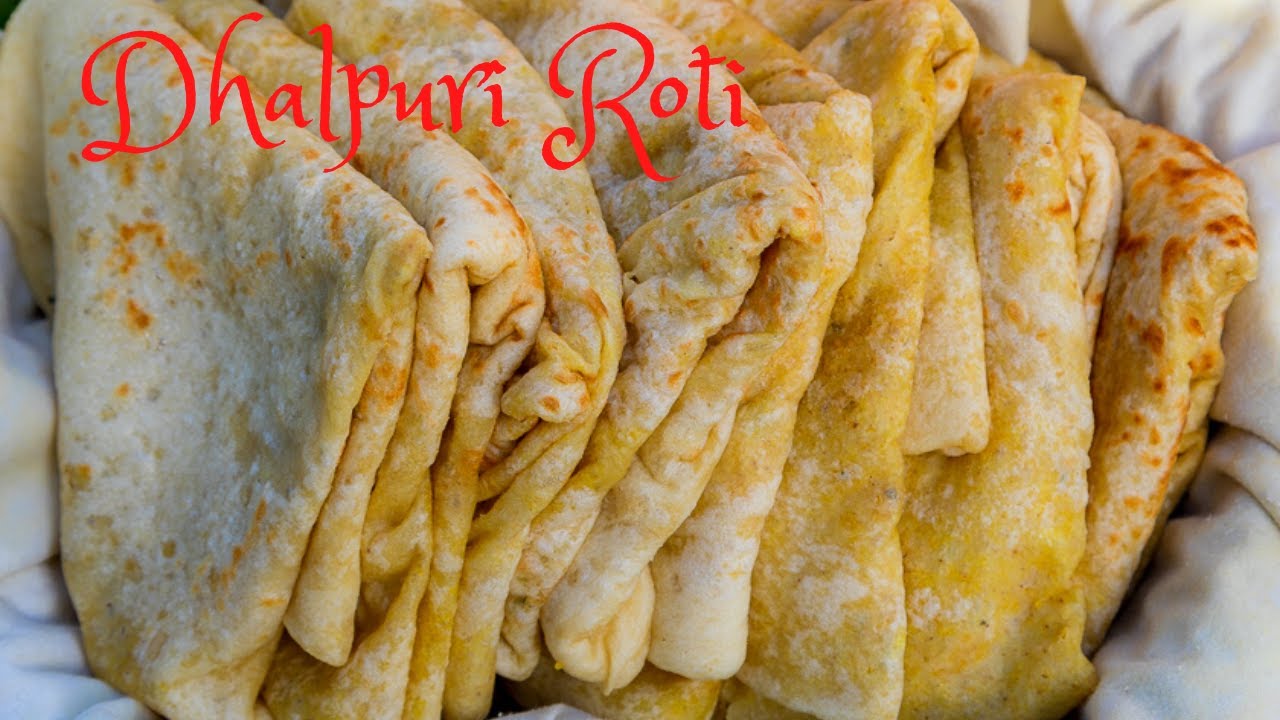 Dhalpuri Roti (no music version) | VEGAN