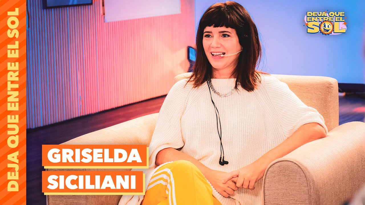 GRISELDA SICILIANI CON MARIO PERGOLINI | #DejaQueEntreElSol | VORTERIX