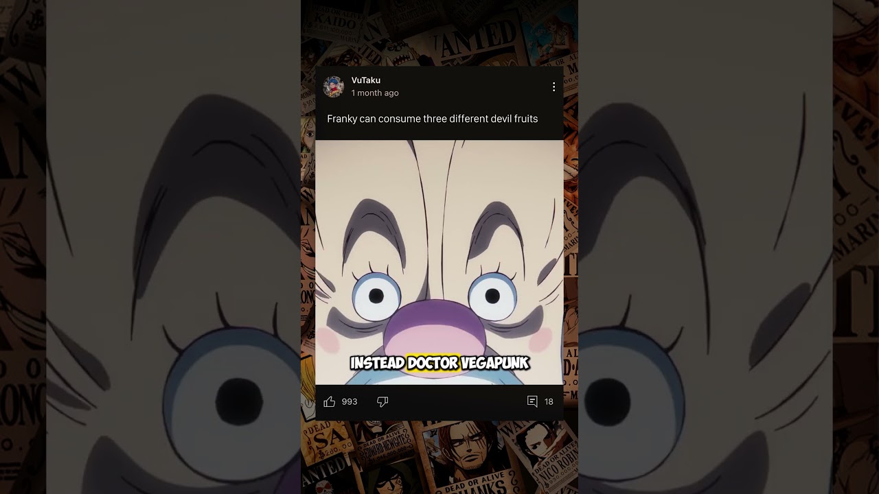 Franky can consume 3 Devil Fruits  