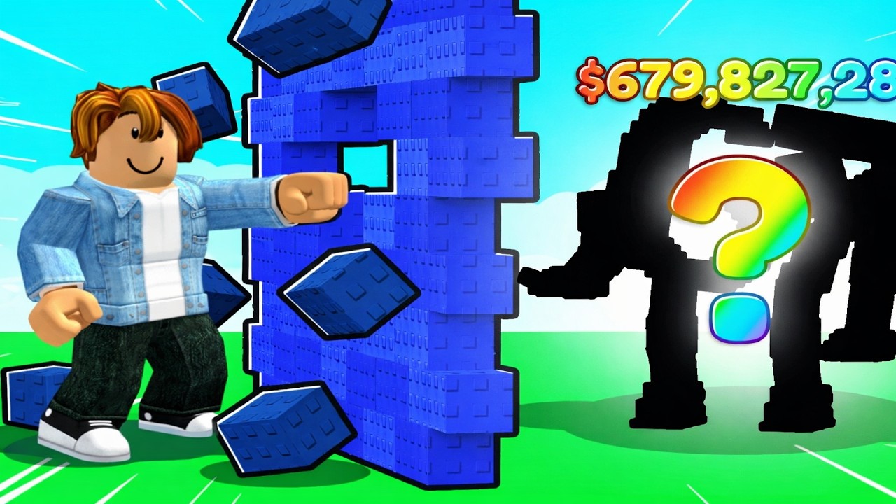 BACON receives the best LEGENDARY brainrot in SMASH Walls For Brainrots! #roblox #brainrot