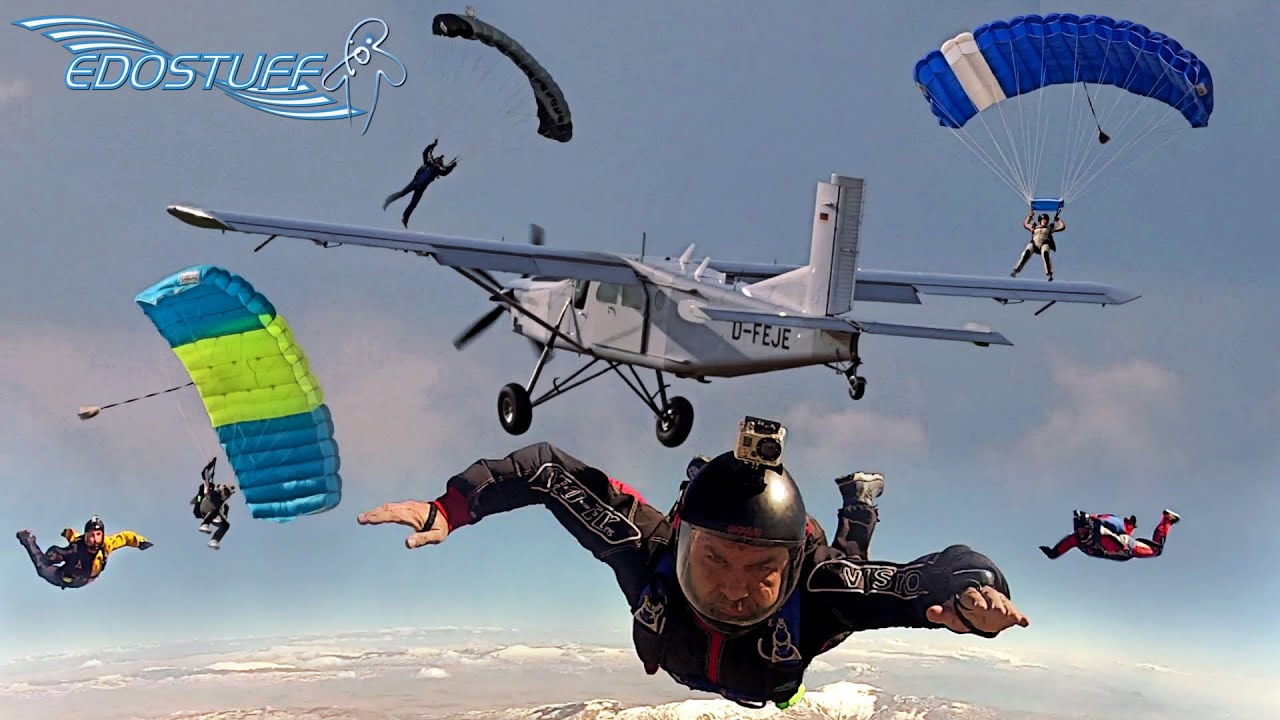 Avio Gušti No.2 - Skydiving Frenzy at Piket Airfield LDSS - Sinj Croatia HD