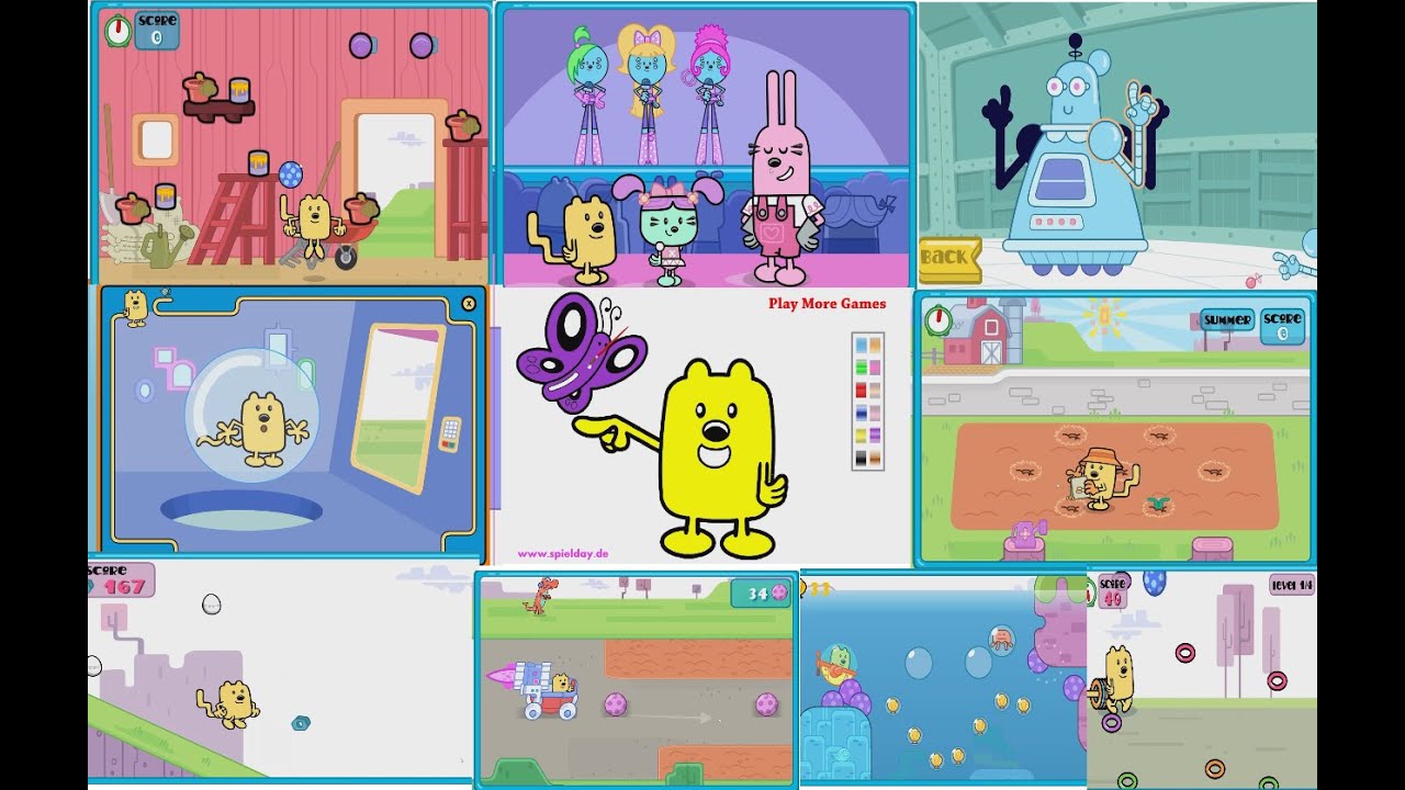 Playing Wow! Wow! Wubbzy! Games (Part 1)