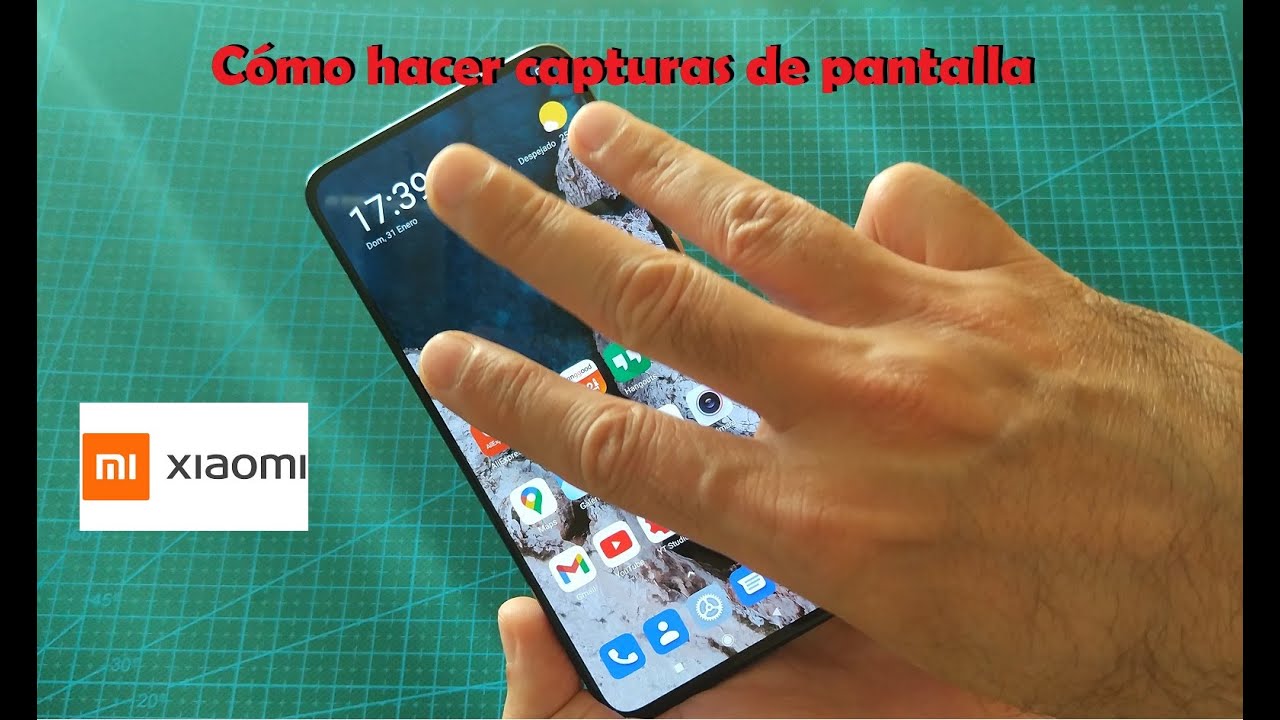 Cómo hacer capturas de pantalla-Xiaomi