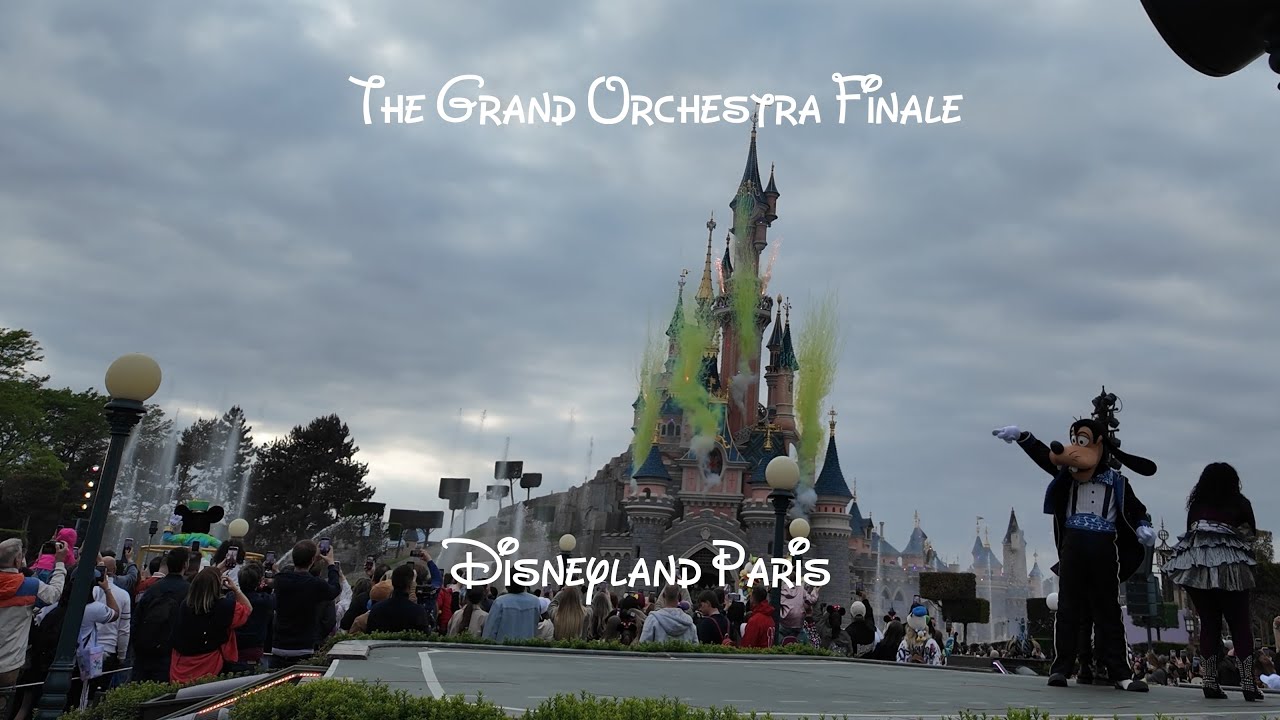 The Grand Orchestra Finale - 4K - Disneyland Paris #disneymusicfestival #disneylandparis #paris