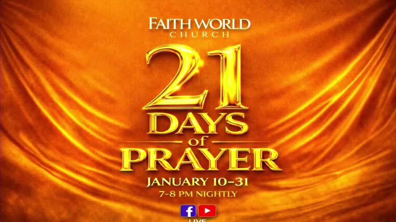 21 Days of Prayer Night 4| w/ Bishop David Gillard  | January 13, 2026