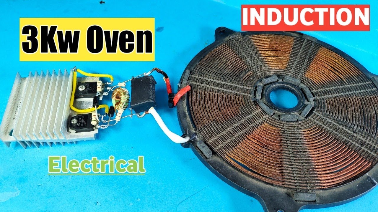How to make Powerful 3000W Induction Heater  || How To Make Electric Oven