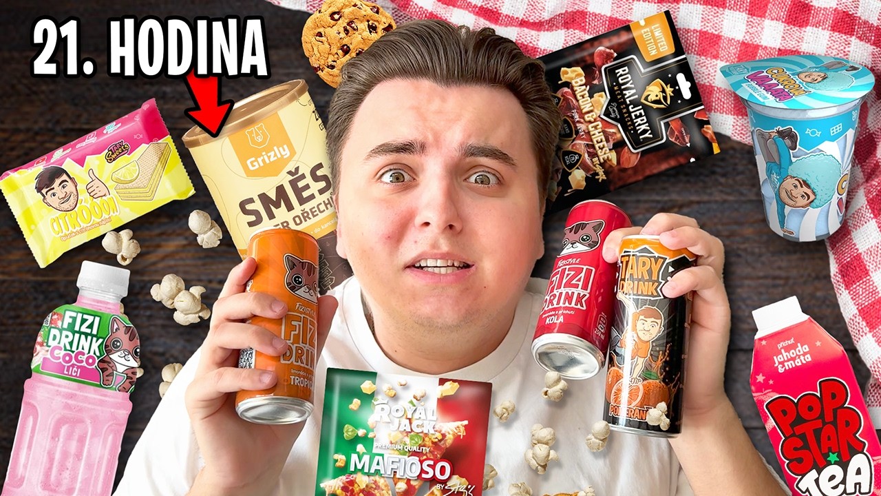 24 Hodin Musím Jíst Pouze Influencerské Produkty!