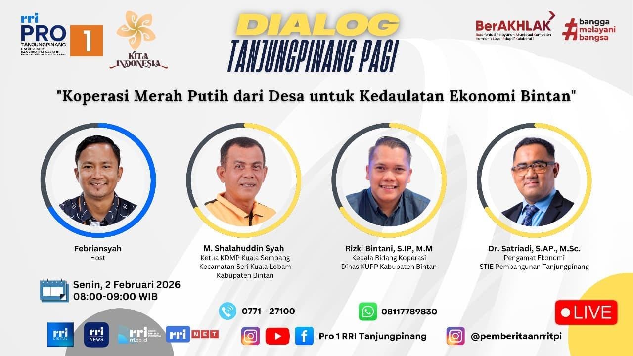 Koperasi Merah Putih dari Desa untuk Kedaulatan Ekonomi Bintan