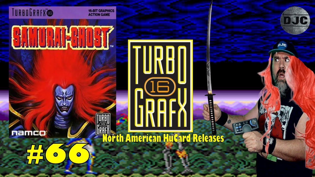 Turbografx 16 North American HuCard Releases #66 — SAMURAI-GHOST