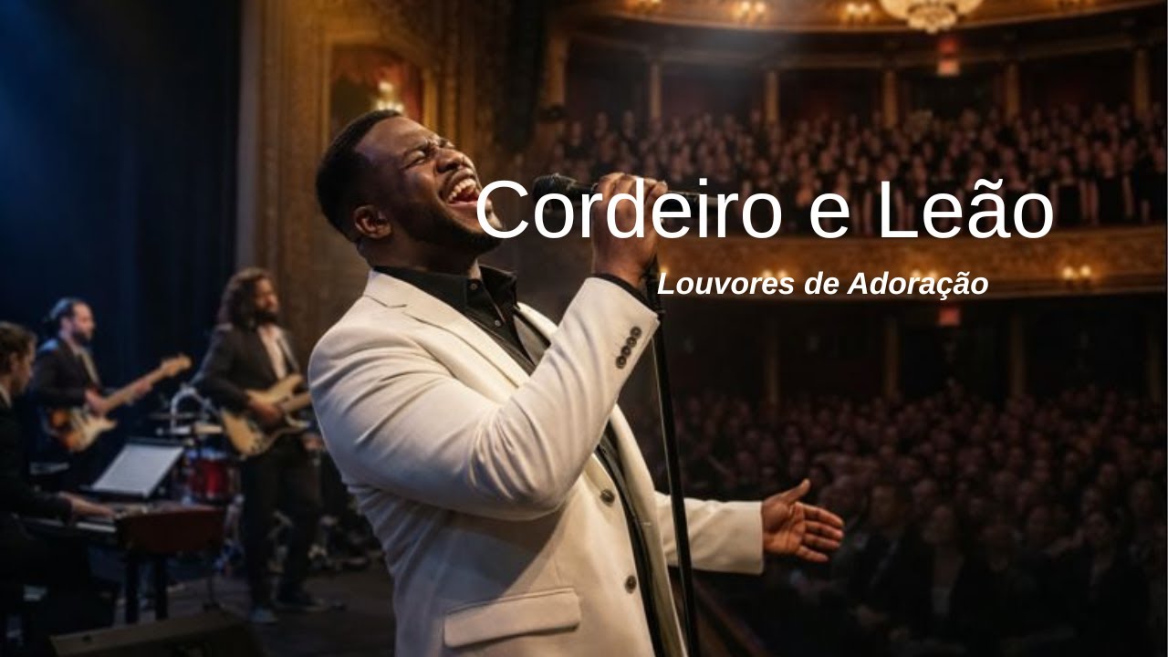 Cordeiro e Leão Cover | Louvores de Adoração | Louvores Eterno ao Rei
