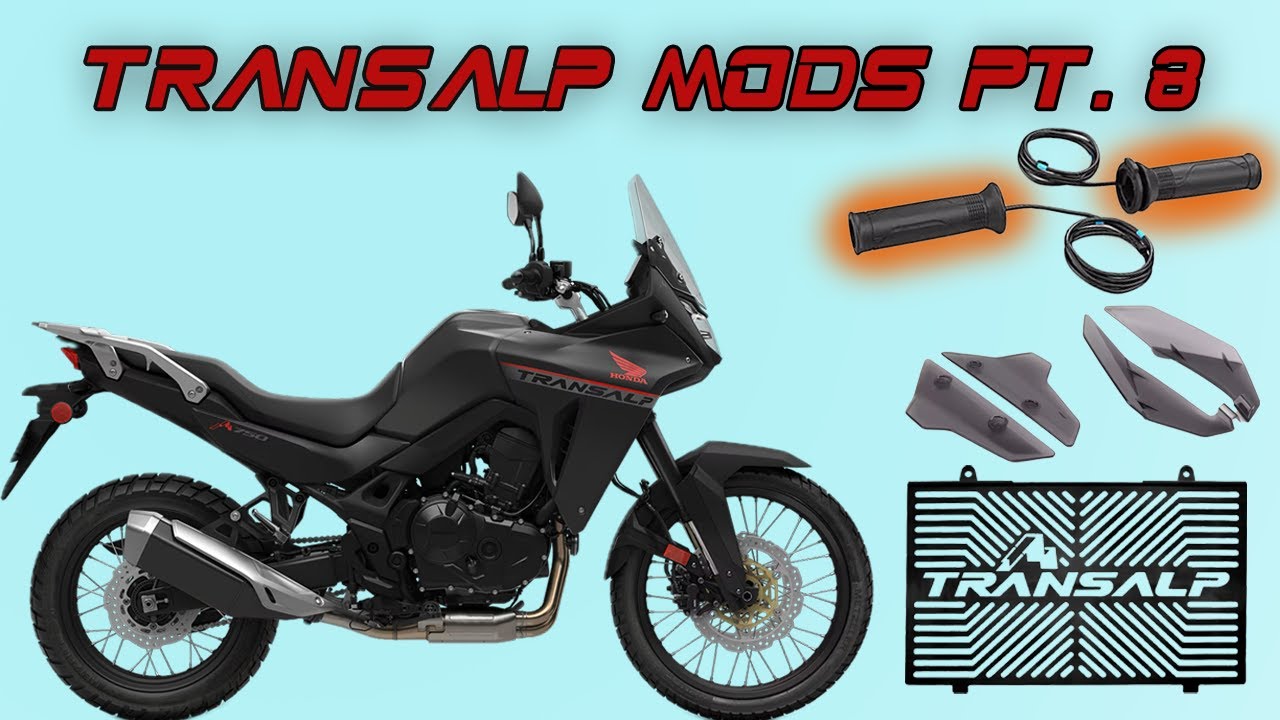 HEATED GRIPS / CHEAP ALI EXPRESS MODS | TRANSALP MODS P.8 |