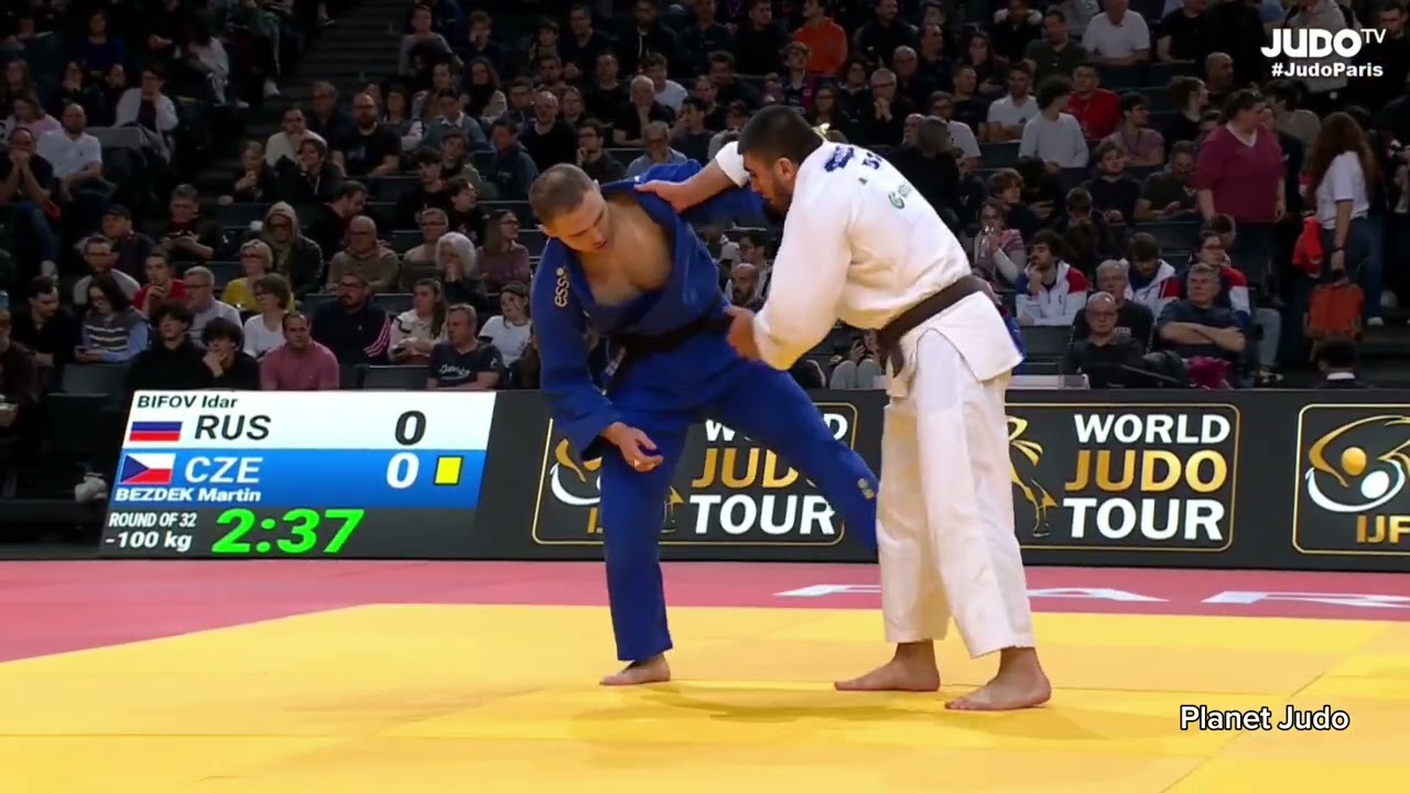 Idar BIFOV  🇷🇺 🆚️ Martin BEZDEK 🇨🇿 | 1/16финала /-100кг | Большой Шлем Париж 2026