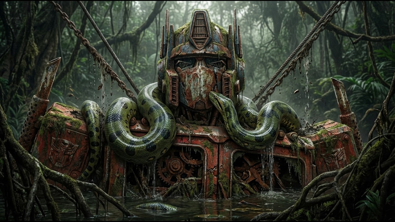 Restoring Abandoned Optimus Prime in Amazon Jungle: 3000 Hours in 19 Minutes | ASMR