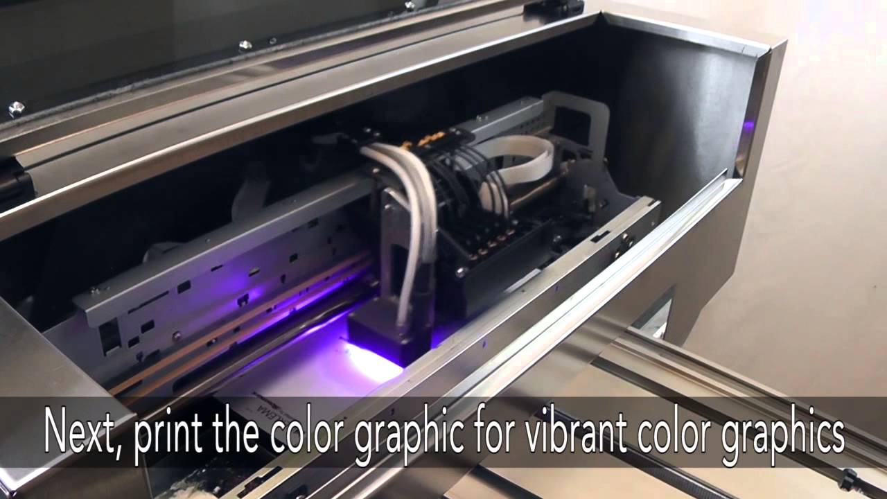Neon UV-LED Printer - Custom Poker Chips