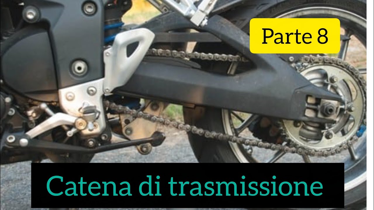 CATENA DI TRASMISSIONE NEI VEICOLI A DUE RUOTE #PATENTE#B