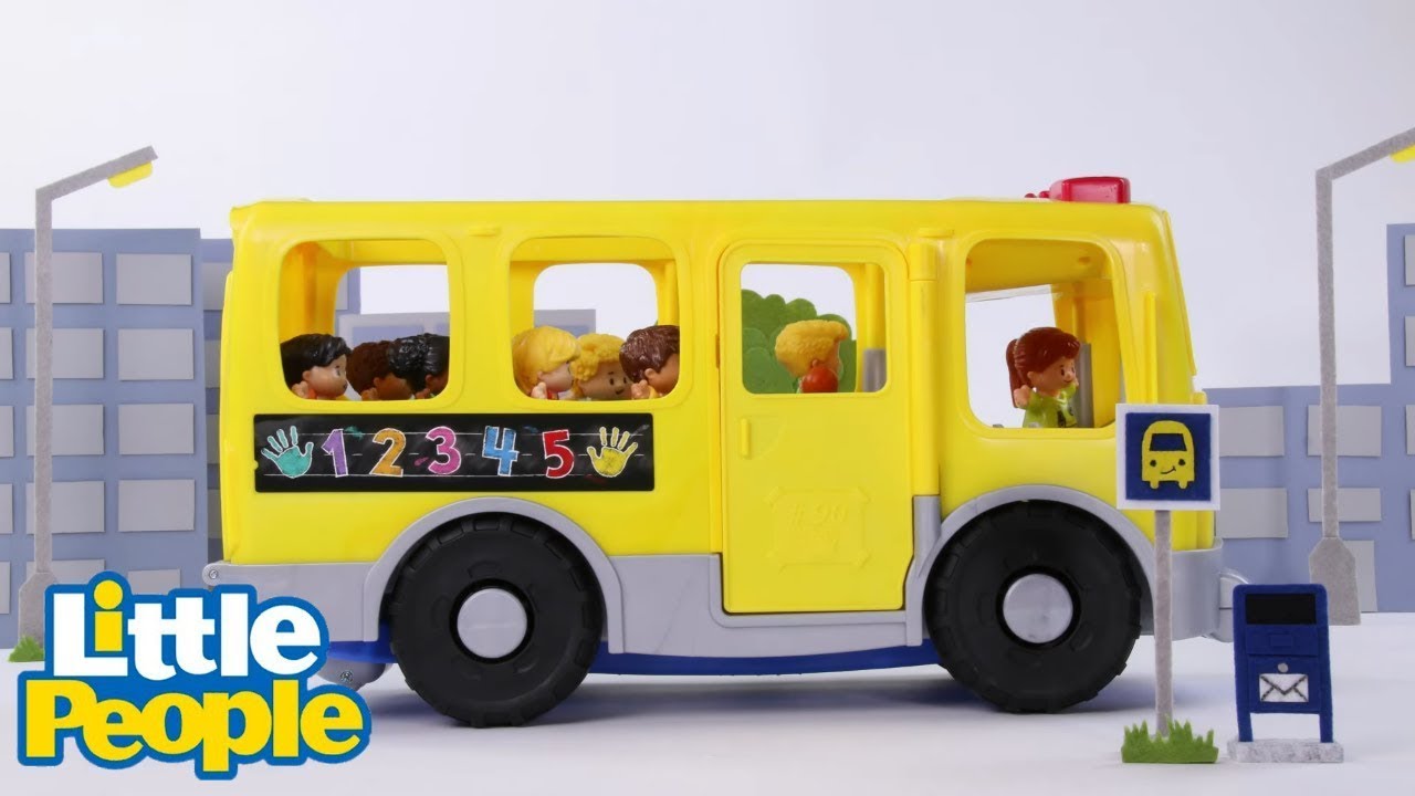 Little People Toys! | Don't Miss The Bus!