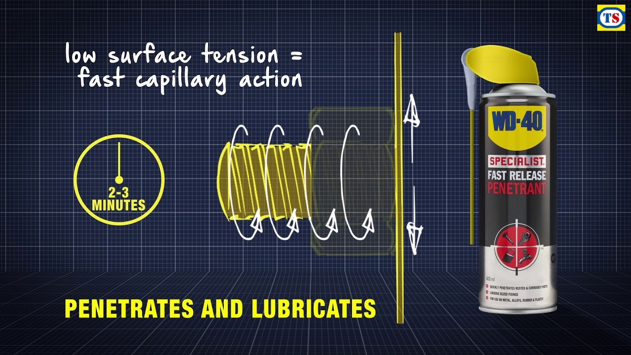 Why Choose WD40 Specialist Fast Release | Toolstation