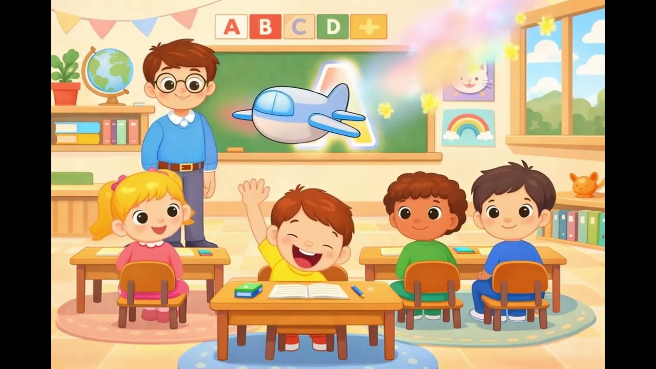 Aprendemos las Vocales | A E I O U | Video Educativo Infantil