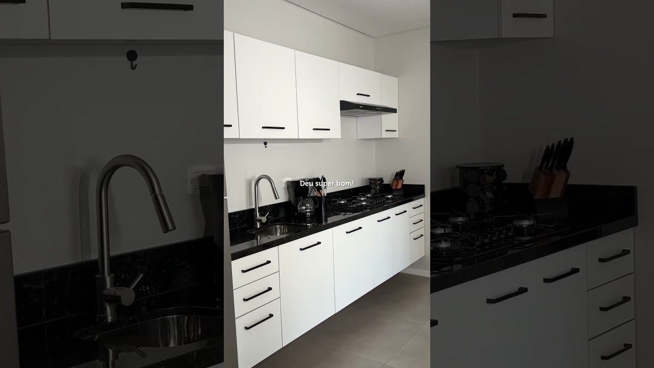 De um come&ccedil;o bagun&ccedil;ado com caixas a uma cozinha dos sonhos! ❤️✨ #cozinhadosonhos #projetodecozinha