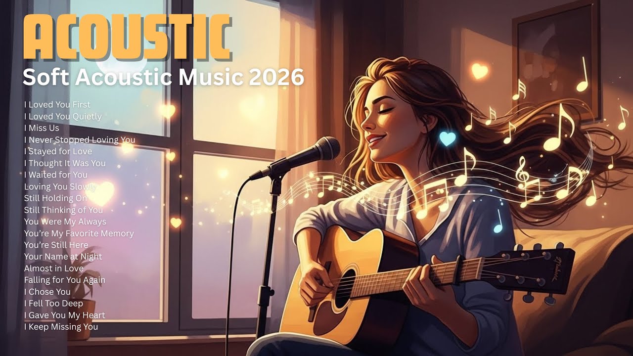 Acoustic Playlist Music 2026 🔥🎵 | Best Chill & Relax Playlist 2026 | Style Vocal Alan Walker, Adele