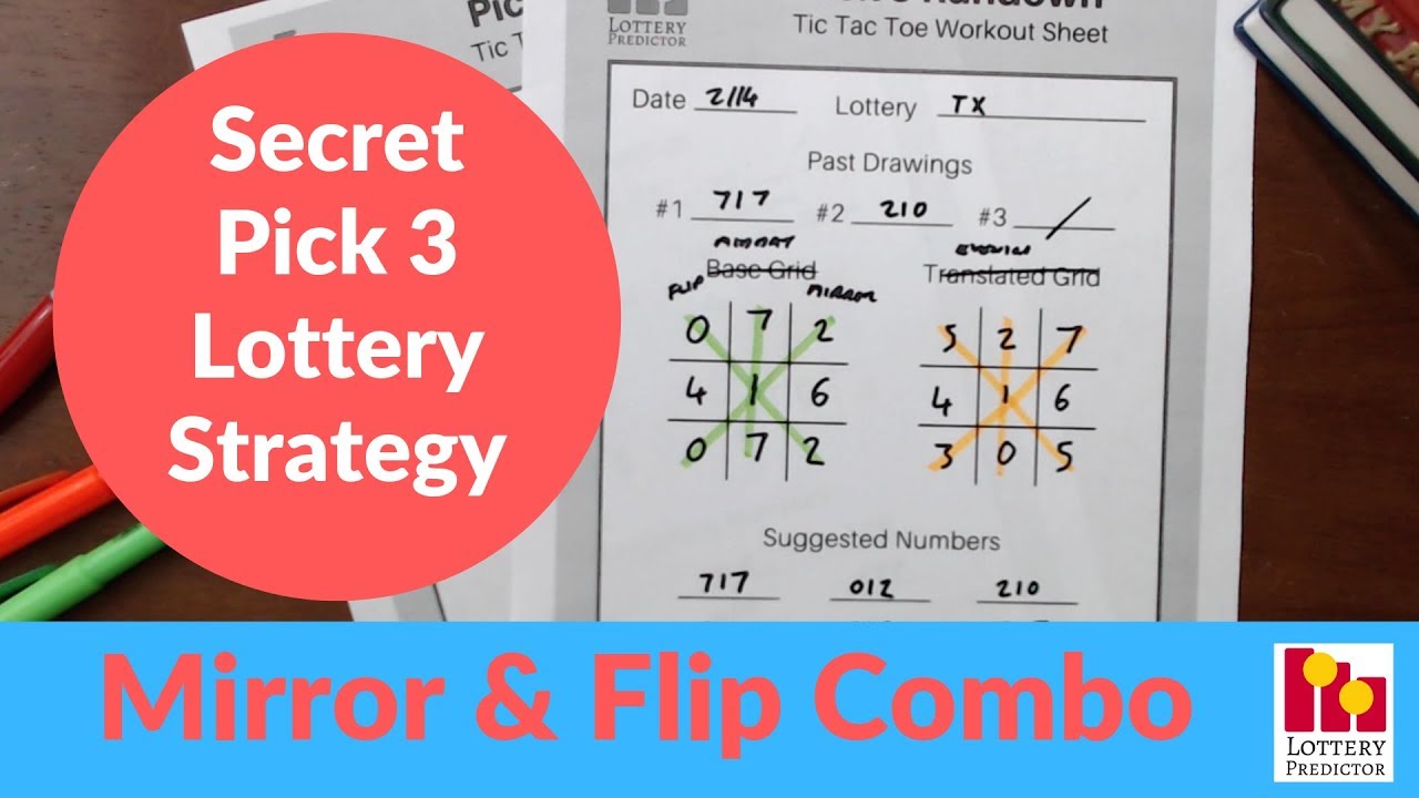 Secret Lottery Strategy To Win Pick 3