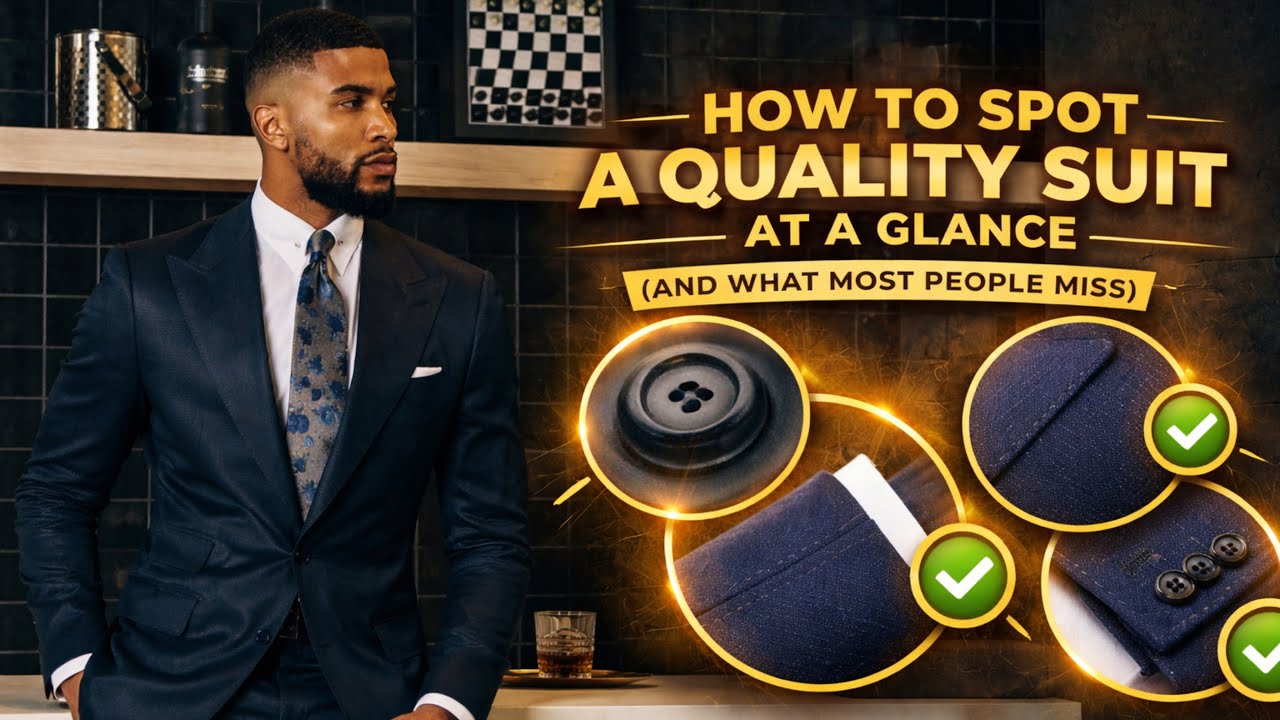 How to Spot a Quality Suit (and what most people miss)
