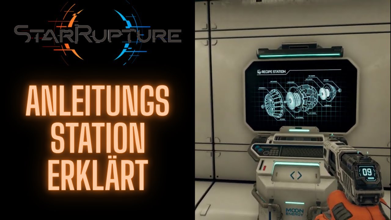 Instructions for the tutorial station | How to explore new resources - Star Rupture Guide (German)