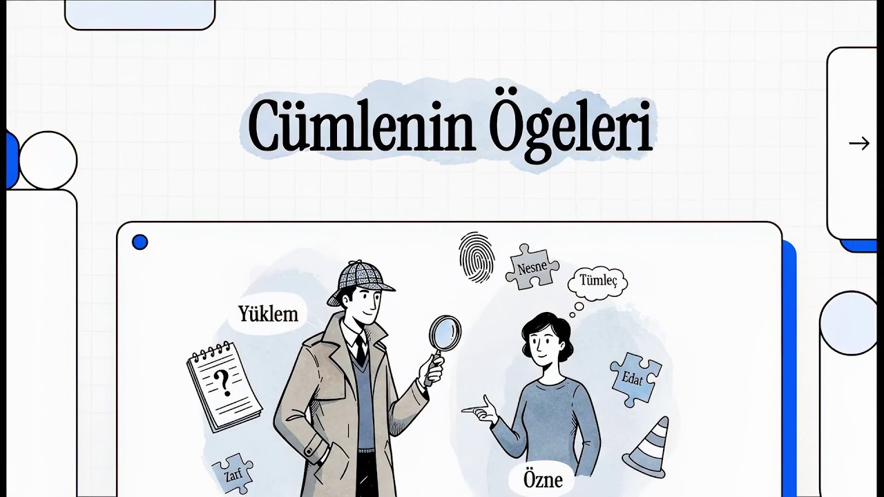 8.Sınıf Cümlenin Ögeleri Konu Anlatımı