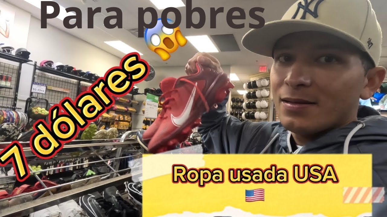 TIENDA DEPORTIVA DE SEGUNDA MANO USA 🇺🇸 ZAPATOS  8 DÓLARES