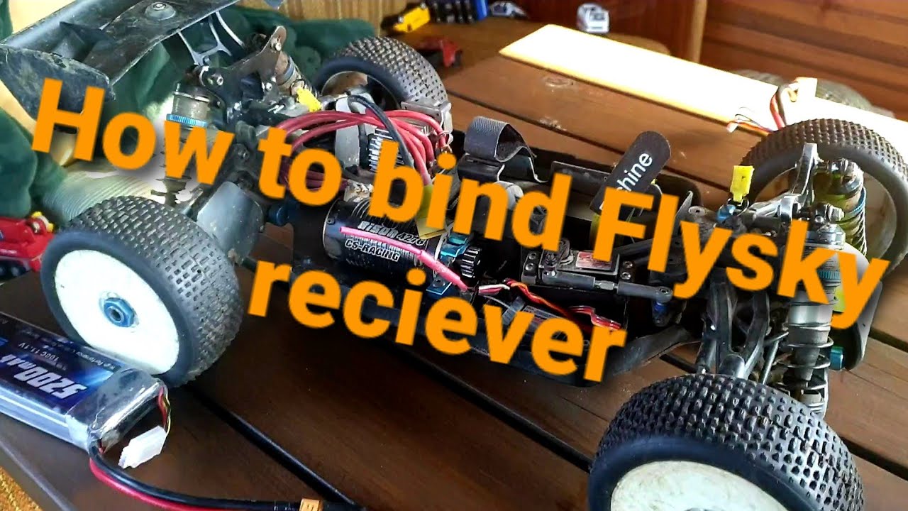 How to bind Flysky receiver to Gt3C