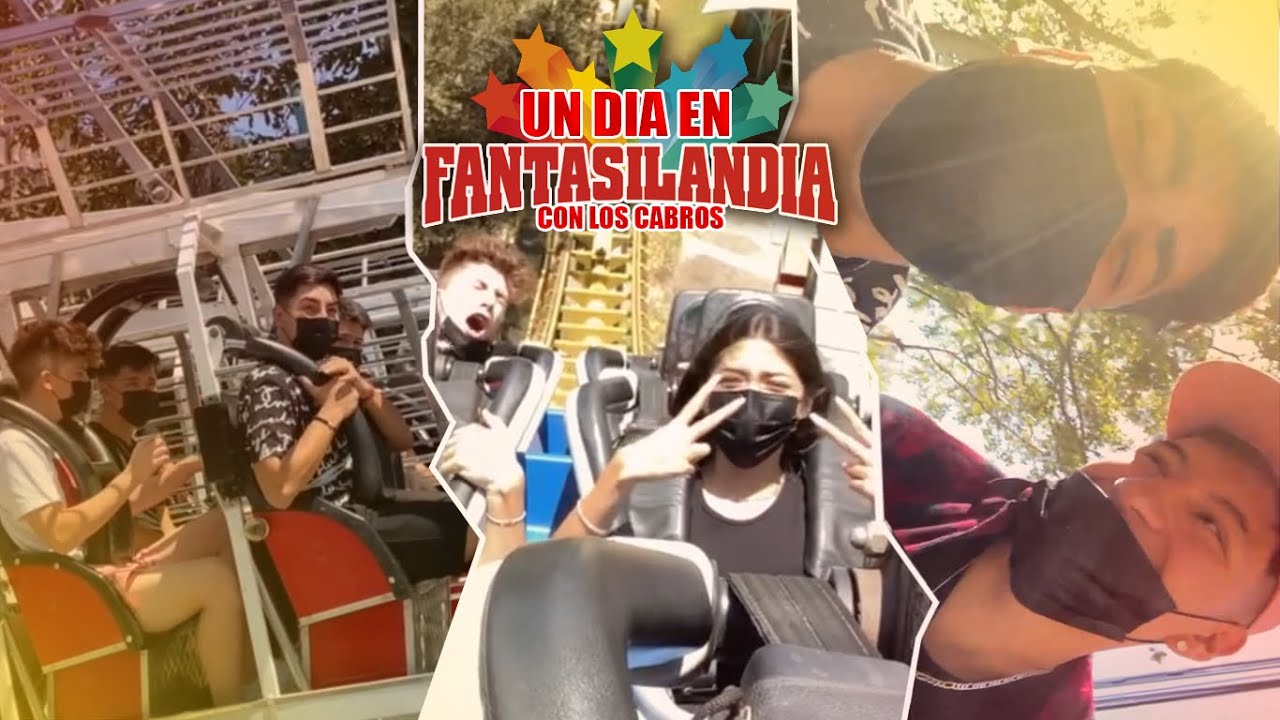 🎢🔥 UN DIA EN FANTASILANDIA CON LOS CABROS! 🔥 🎢 || KaKoSTGO