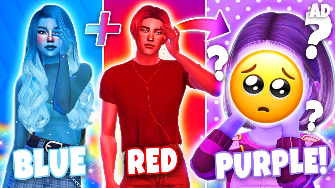 Block Colour ONLY Genetics CAS Challenge! ❤️➕💙=💜