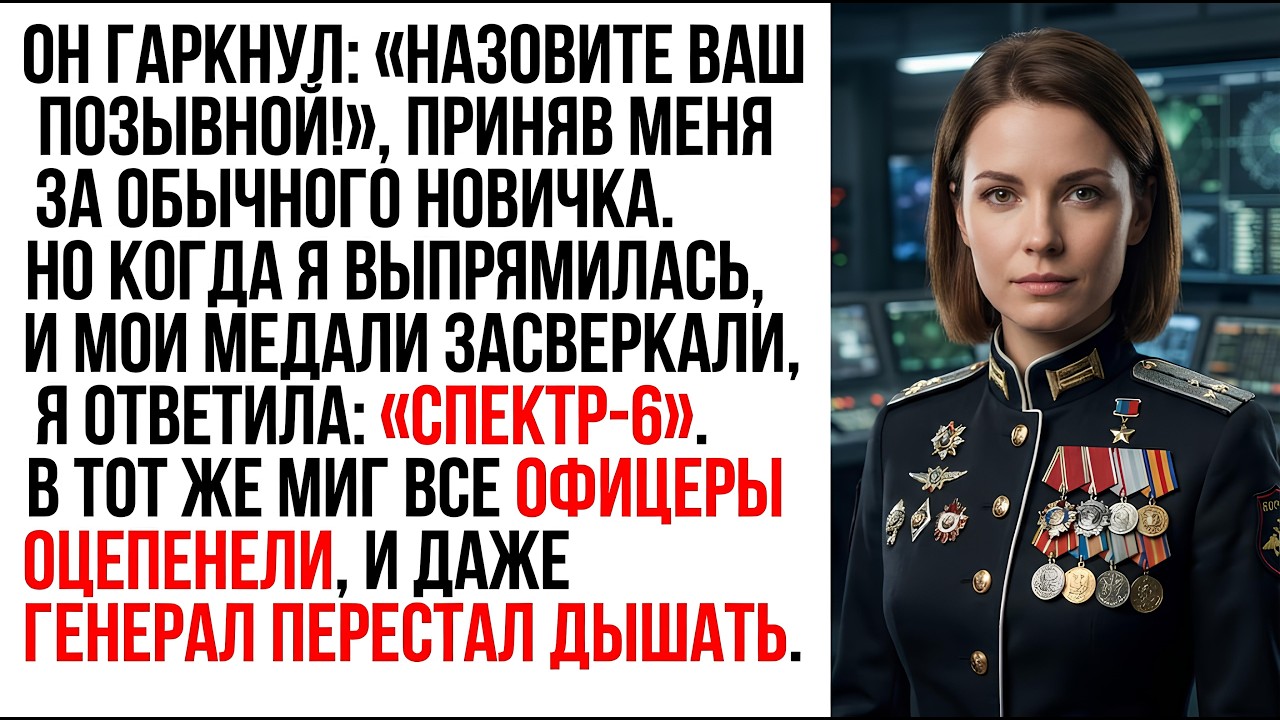 Генерал потребовал позывной. Услышав ответ «СПЕКТР-6», штаб погрузился в молчание...