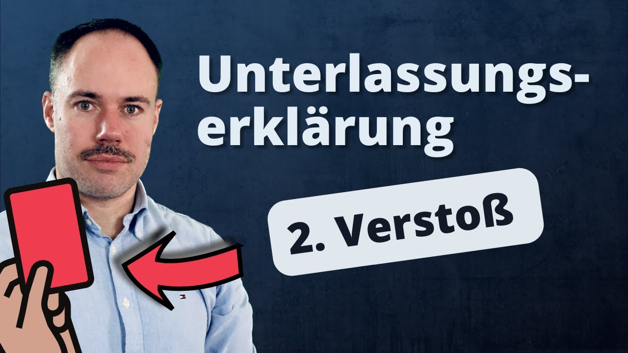 Verstoß gegen eine strafbewehrte Unterlassungserklärung - was passiert?