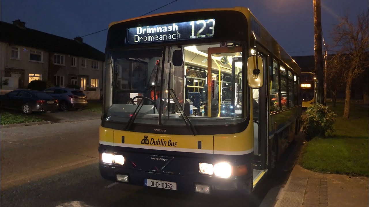 *Preserved* Dublin Bus | Wright Crusader Volvo B6BLE | WV52 (01-D-10052) | 123 to Drimnagh