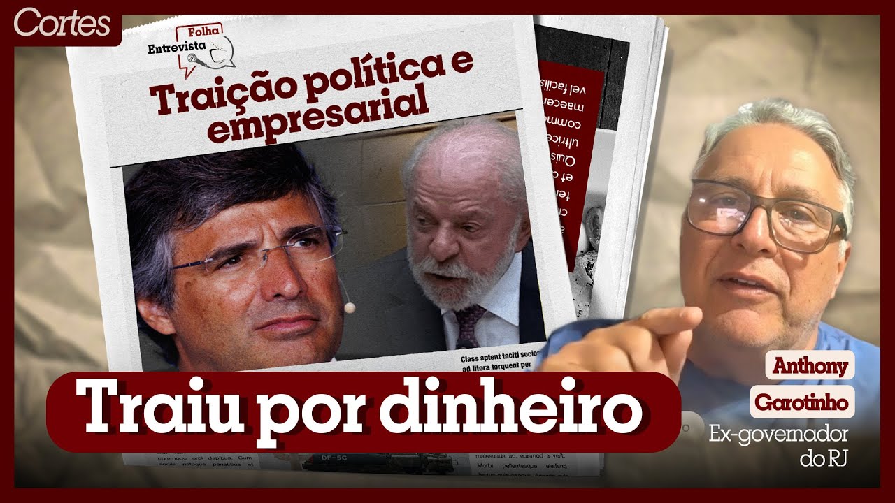 ANDRÉ ESTEVES VAZOU SEGREDOS DO GOVERNO PARA FUGIR DE PREJUÍZO BILIONÁRIO , dispara GAROTINHO