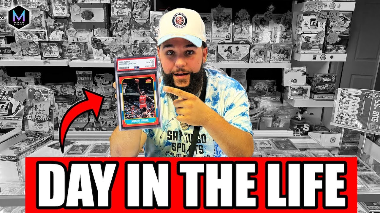 Day In The Life of a Sports Card Shop Owner