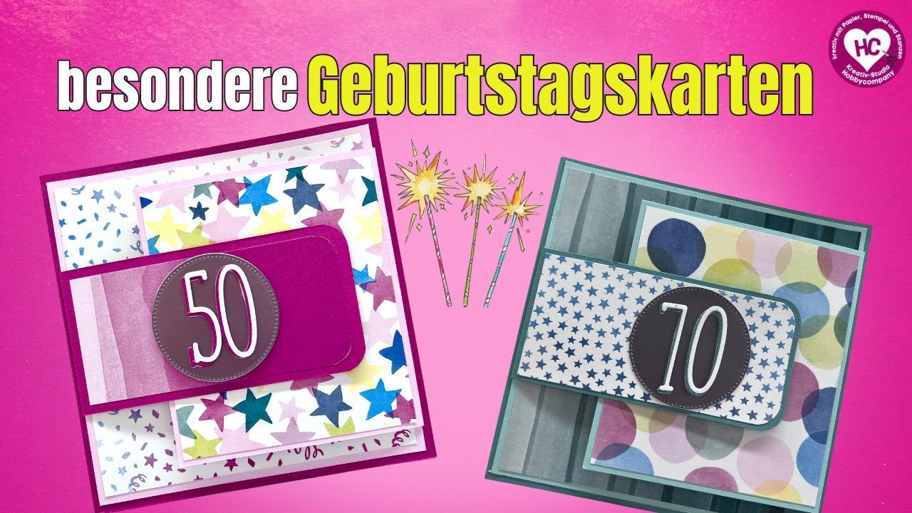 Double Flap-over, besondere Geburtstagskarte mit Pfiff - Stampin' Up!