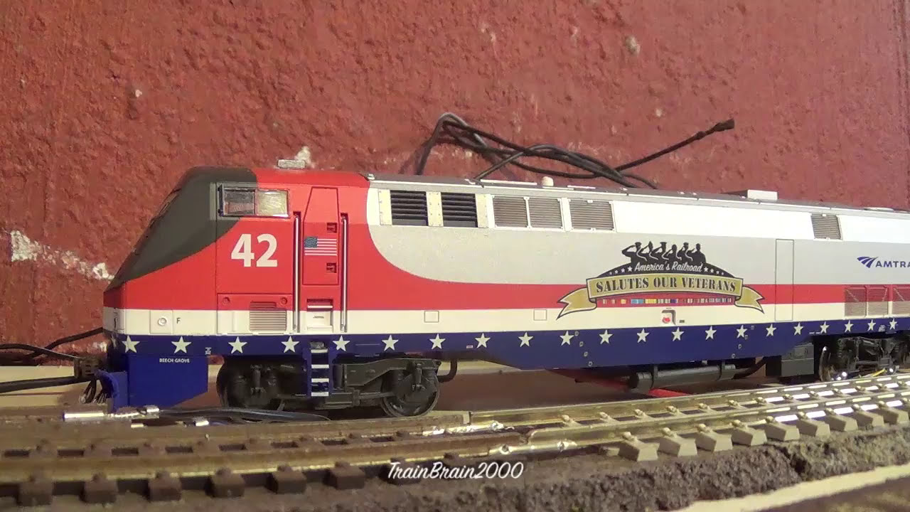 Some Fast Amtrak Ho Scale Trains! W/Acela At 165 MPH!  3.6.16