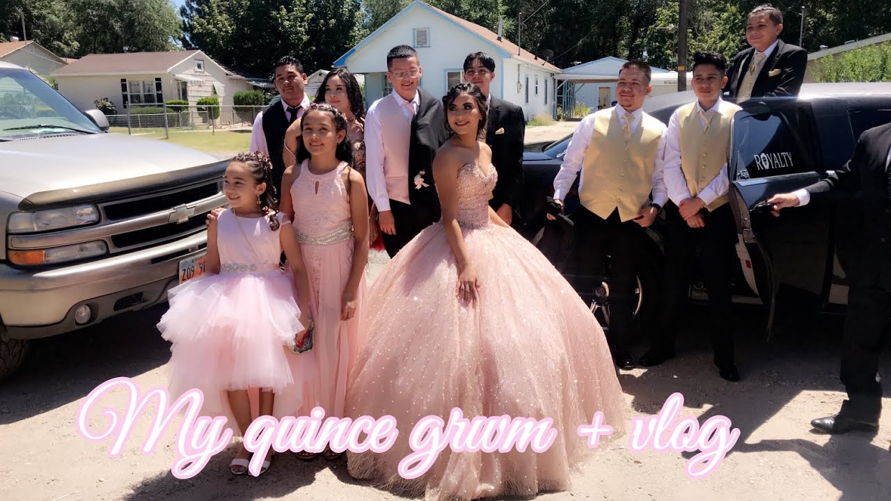 My Quinceanera grwm + vlog 💖