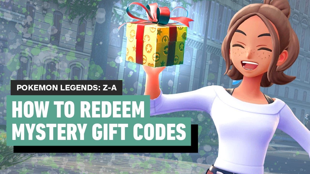 Pokemon Legends: Z-A - How to Access Mystery Gift and Redeem Rewards