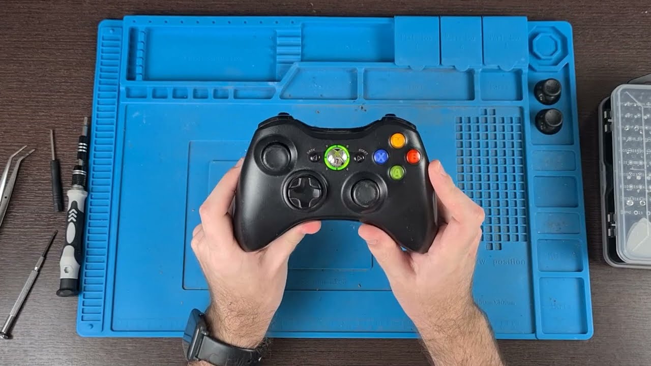 COMO DESMONTAR O CONTROLE DE XBOX 360 + DICAS DE HIGIENIZAÇÃO