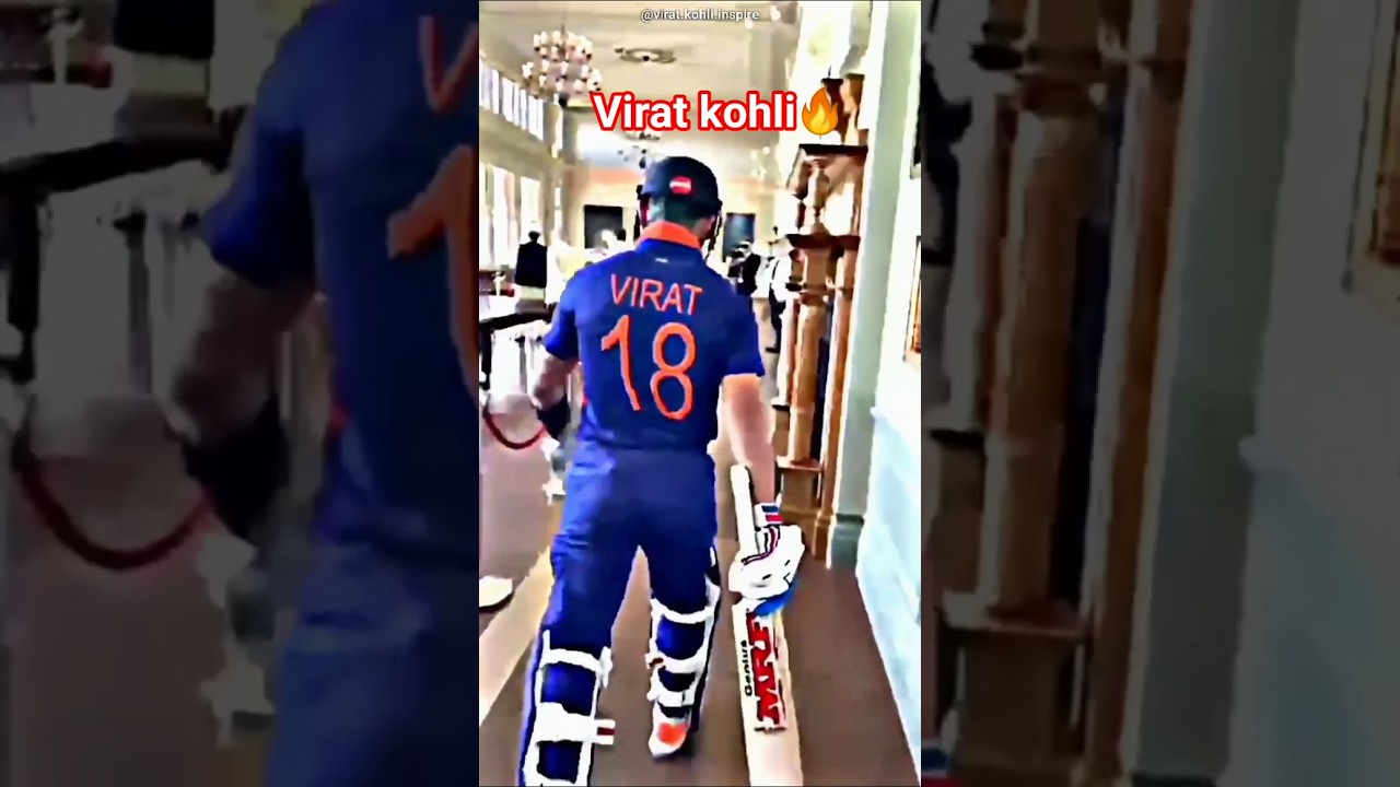 virat kohli entry seen 