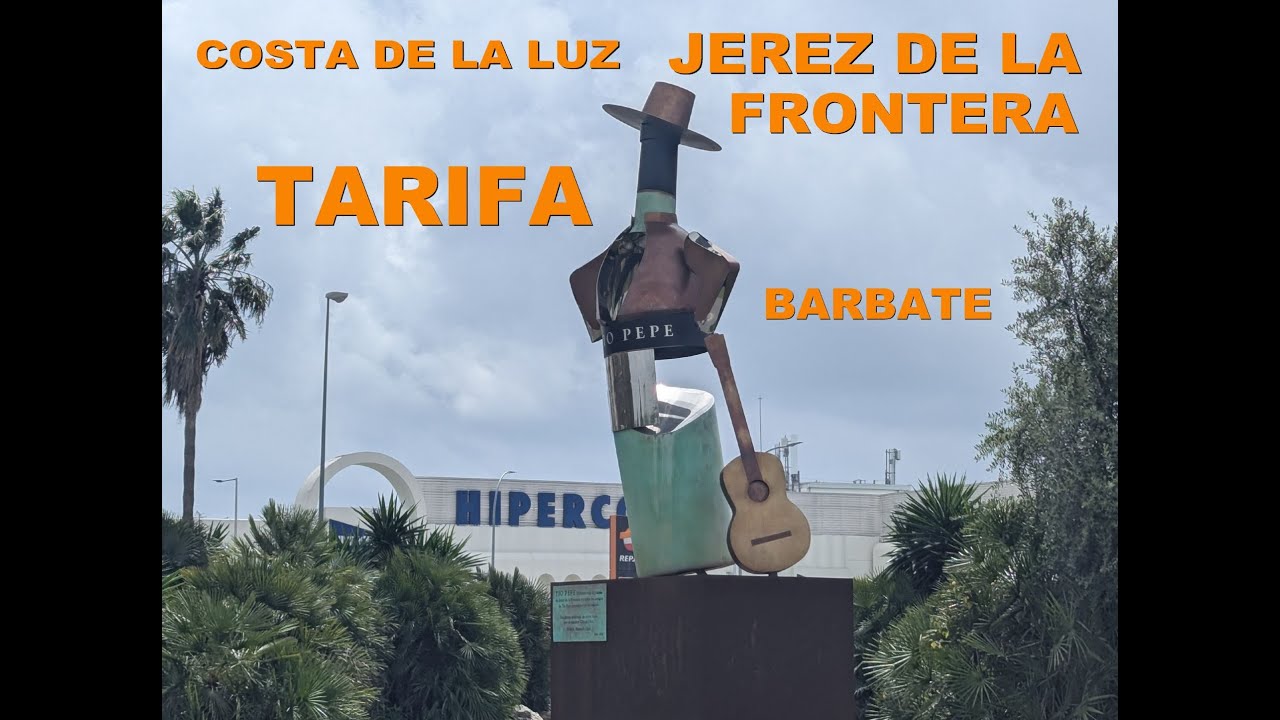 An der Costa de la Luz entlang von Tarifa nach Barbate, dann nach Jerez de la Frontera  Vid13